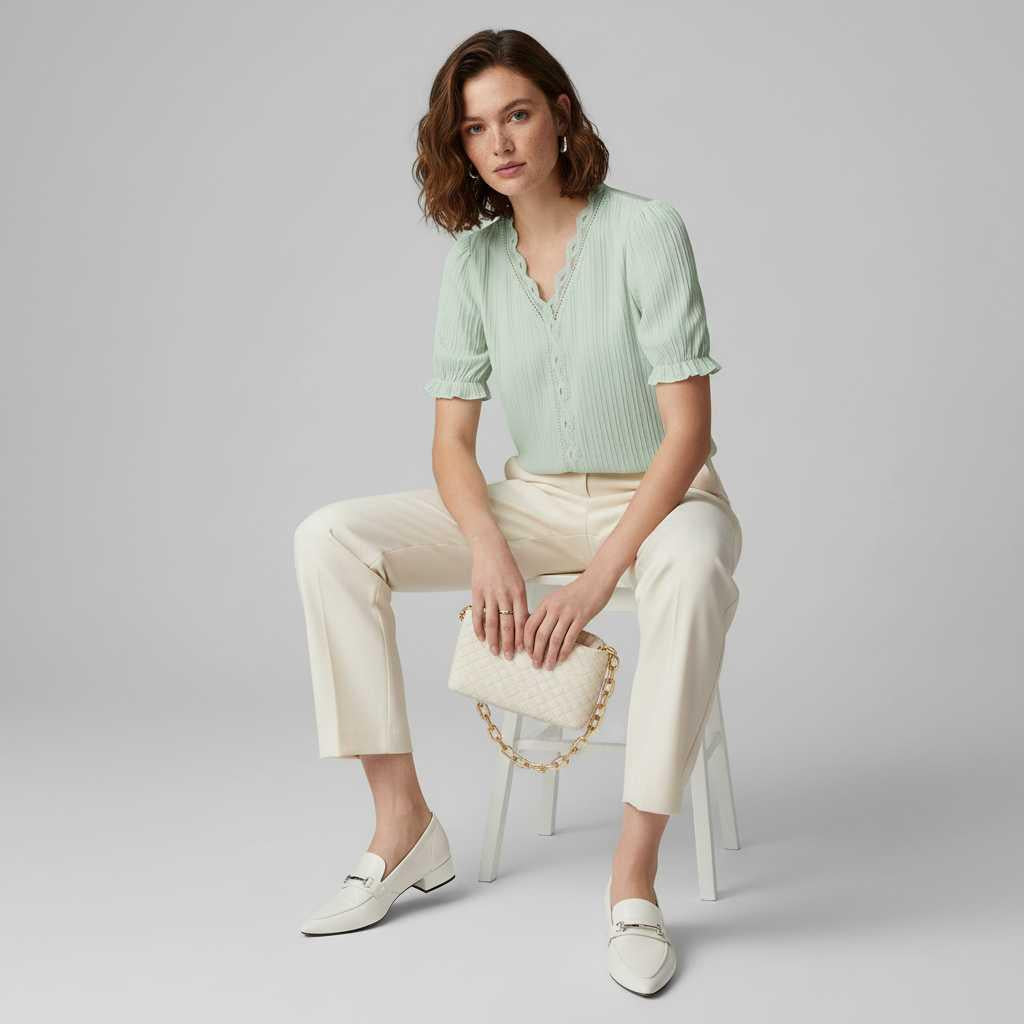 Astrid | Elegante Damen Sommerbluse