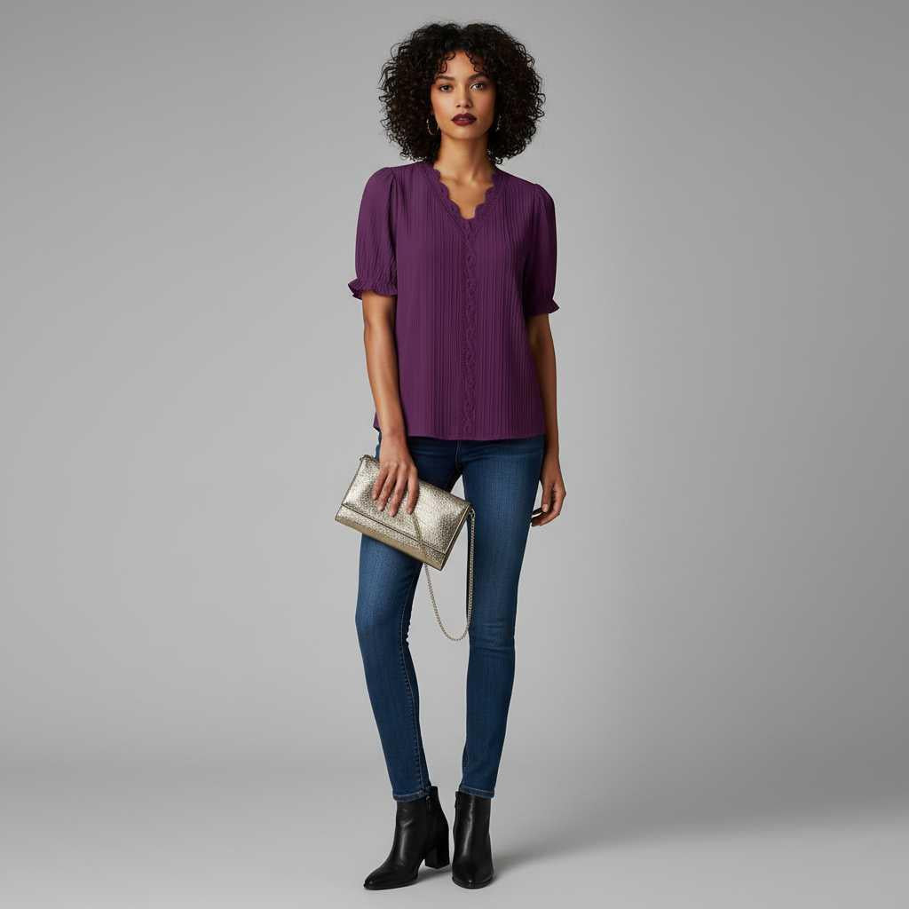 Astrid | Elegante Damen Sommerbluse