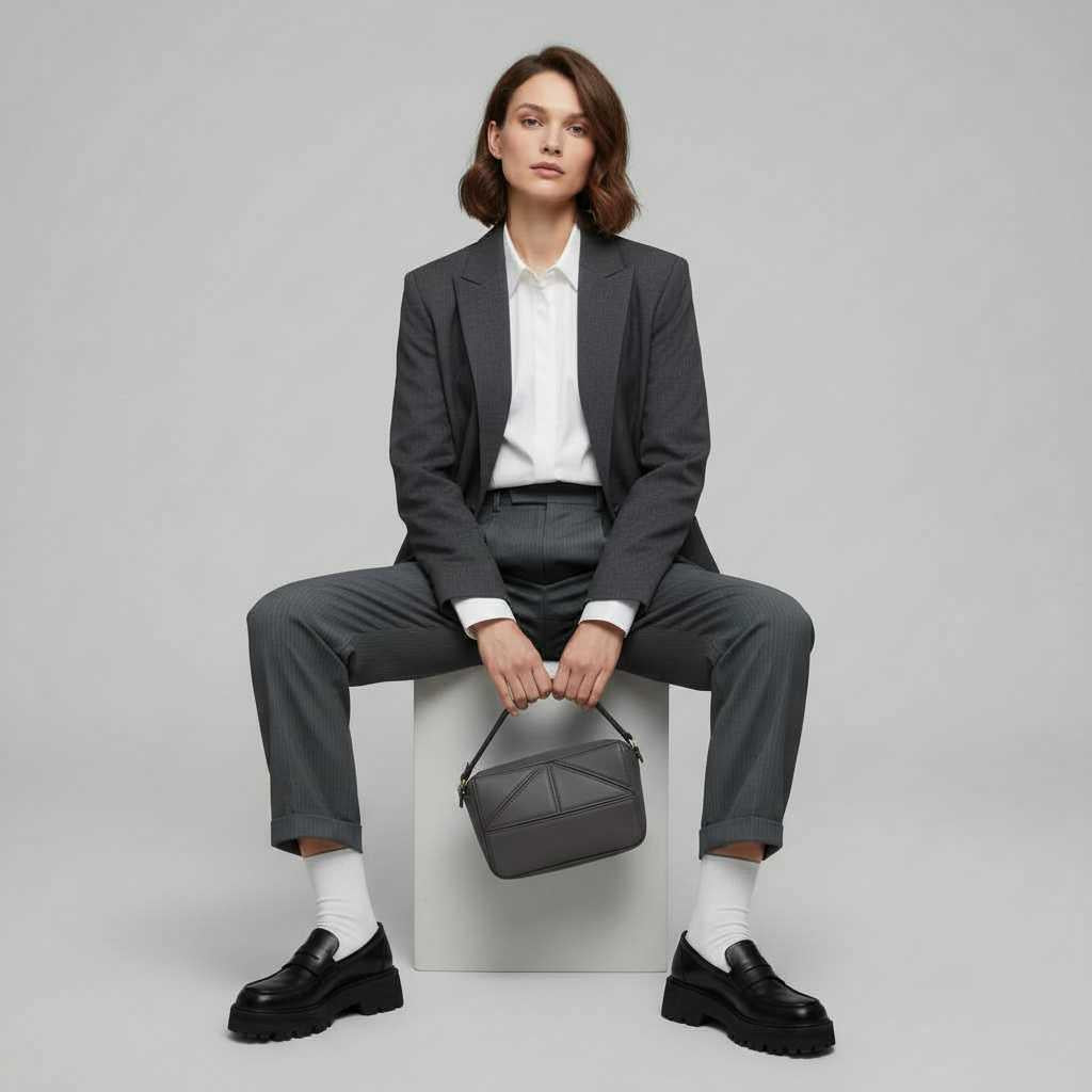Elegante Anzughose für Damen | Hochtailliert und Figurbetont