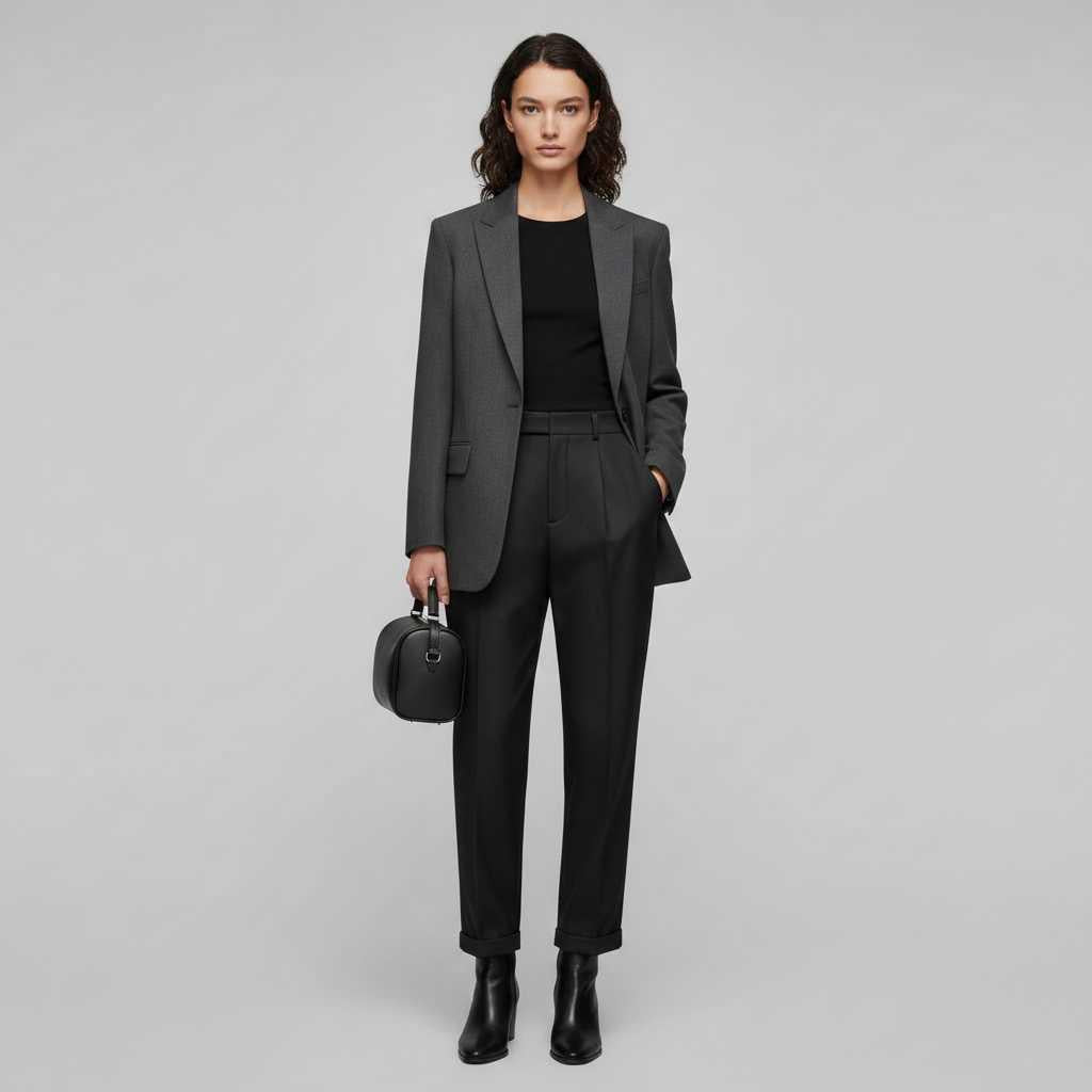Elegante Anzughose für Damen | Hochtailliert und Figurbetont