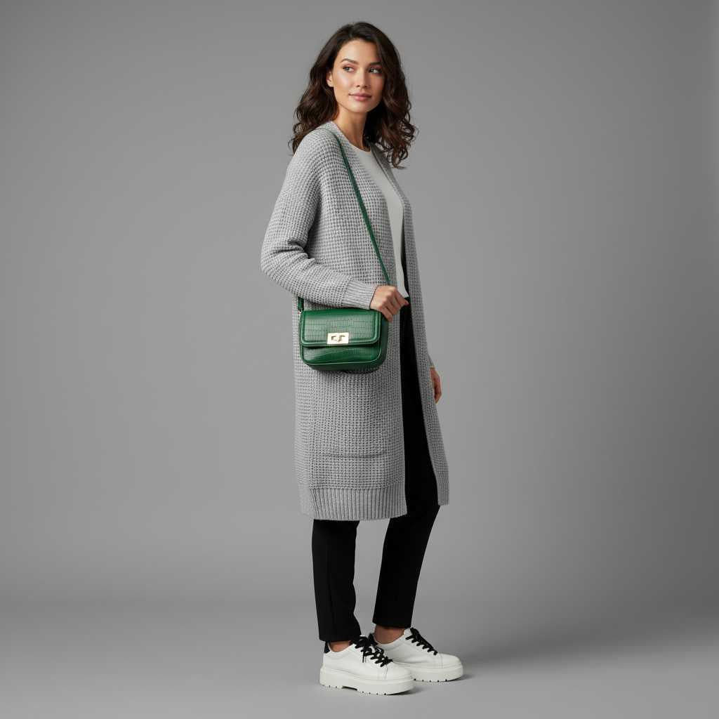 Eleganter Damen Cardigan | Vielseitige Strickjacke