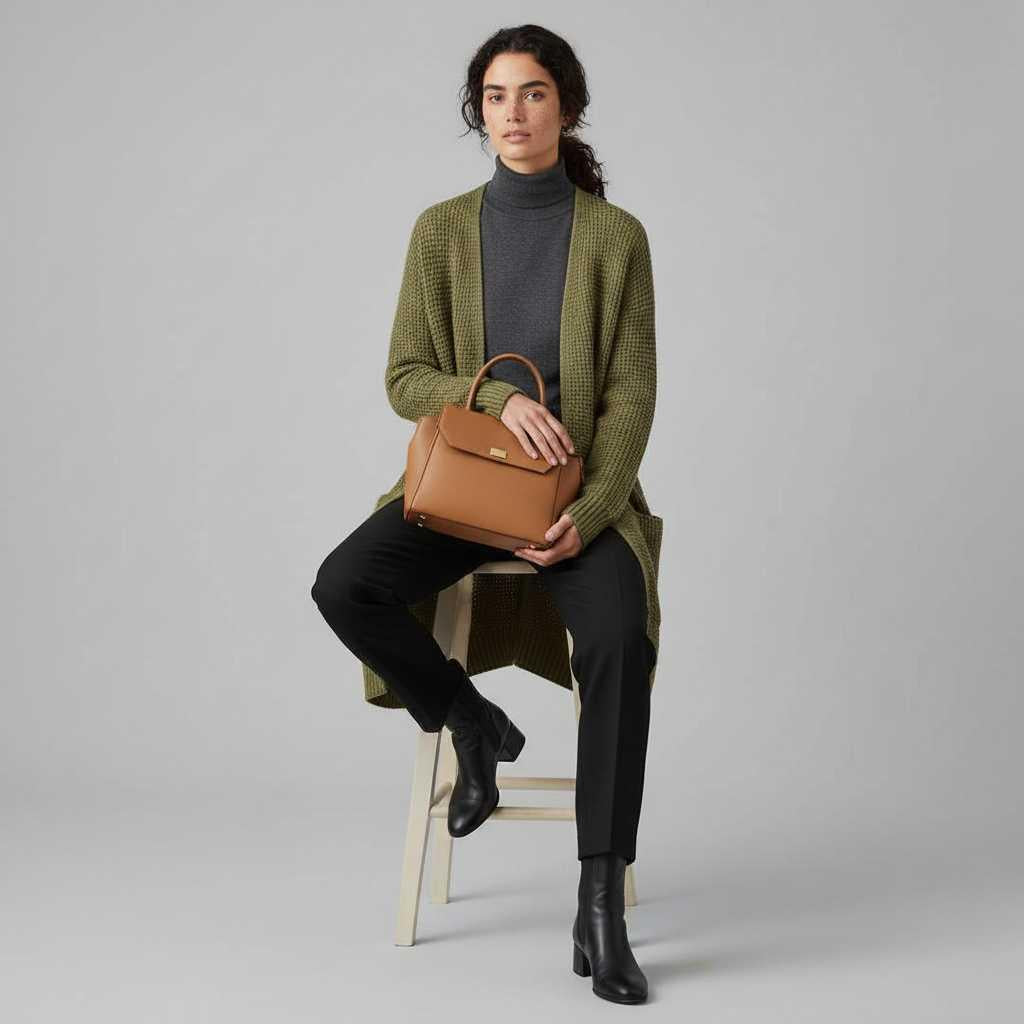Eleganter Damen Cardigan | Vielseitige Strickjacke