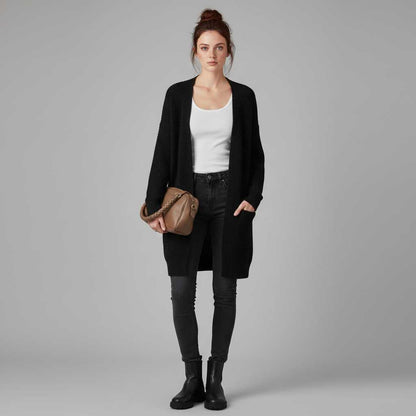 Eleganter Damen Cardigan | Vielseitige Strickjacke