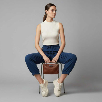 Jana | Freizeithose Damen mit Elastischem Bund und Taschen