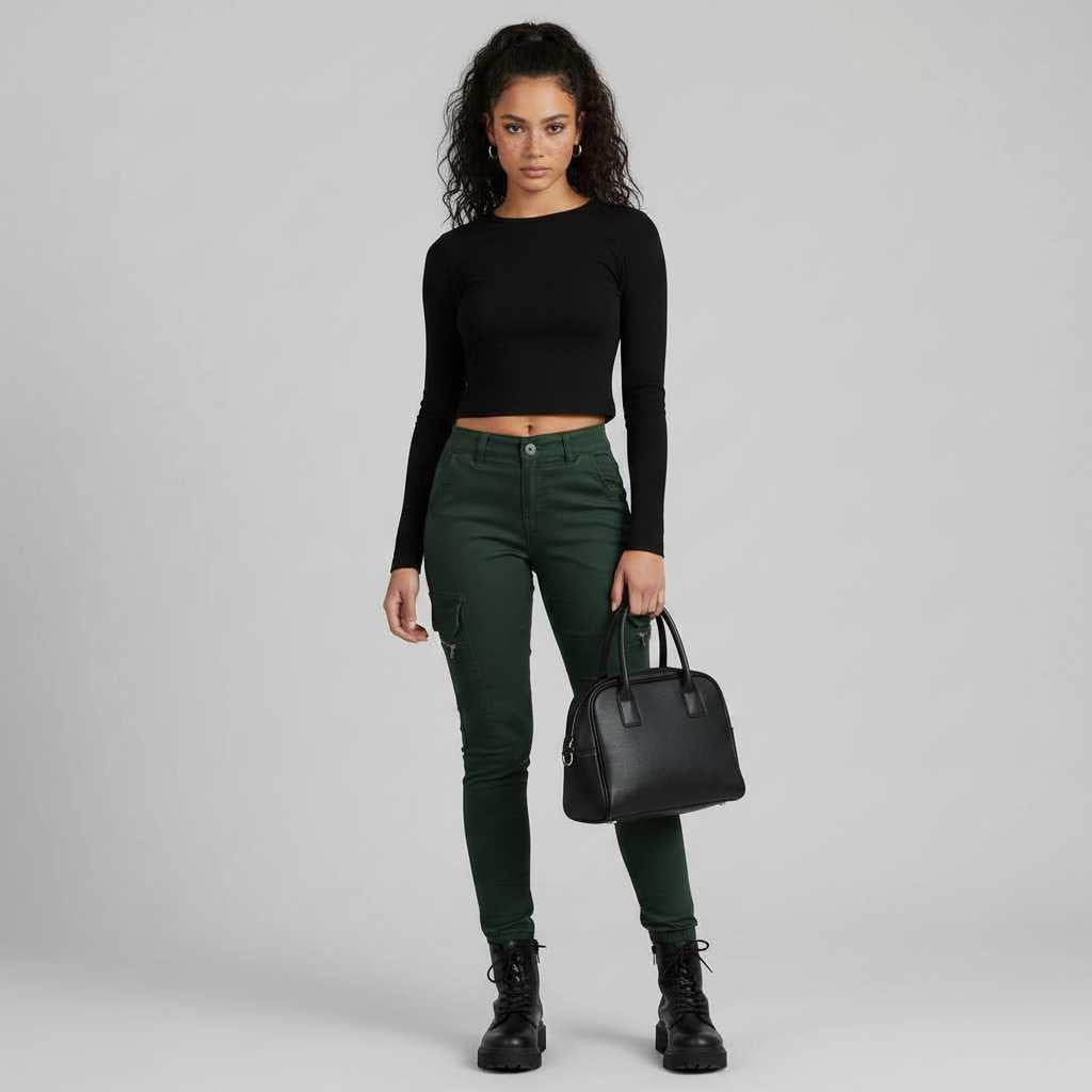 Moderne Cargo-Hose Damen | Urbaner Stil mit Taschen