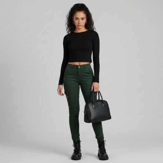 Moderne Cargo-Hose Damen | Urbaner Stil mit Taschen