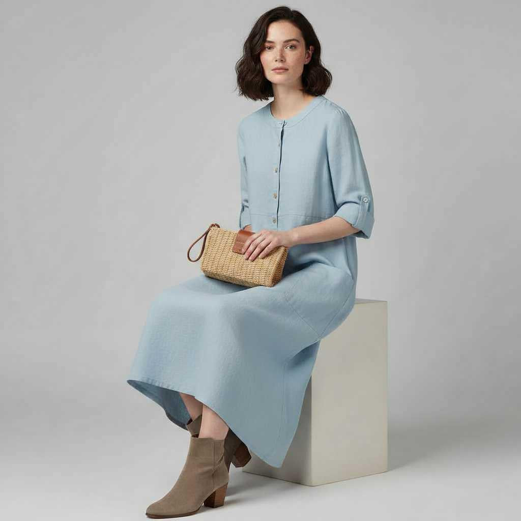 Tina | Damen Sommerkleid Elegant und Bequem