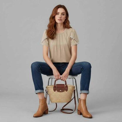 Vanessa | Damen Bluse aus Baumwolle