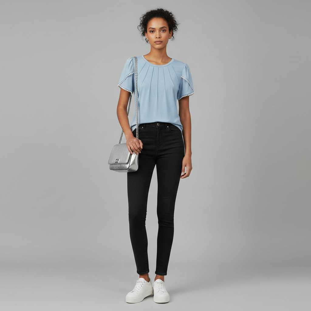 Vanessa | Damen Bluse aus Baumwolle