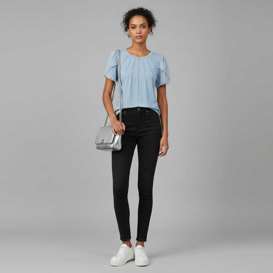 Vanessa | Damen Bluse aus Baumwolle