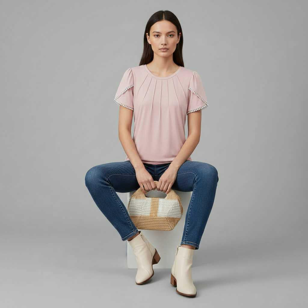 Vanessa | Damen Bluse aus Baumwolle