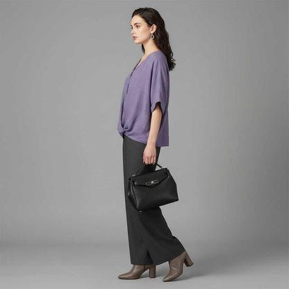 Vielseitige Damenbluse mit V-Ausschnitt | Elegante Bluse