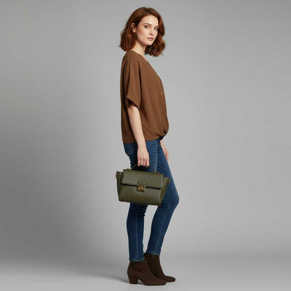 Vielseitige Damenbluse mit V-Ausschnitt | Elegante Bluse